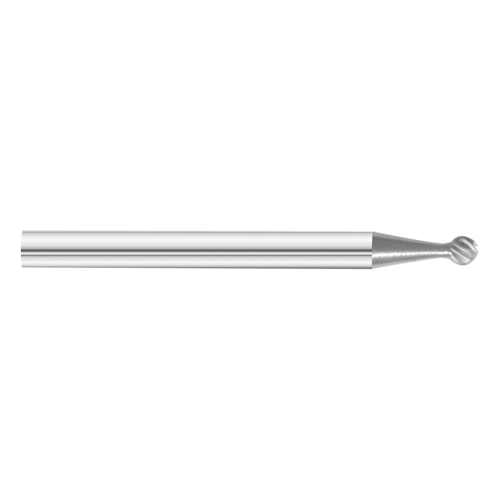Fullerton Tool 59306 | 2mm Diameter 3mm Shank Single Cut Burr