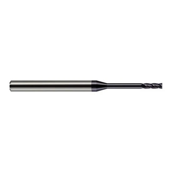 Harvey Tool 76250-C3 | 0.0500" Diameter x 1/8" Shank x  LOC x 1-1/2" OAL 2FL AlTiN Coated Carbide Square End Mill