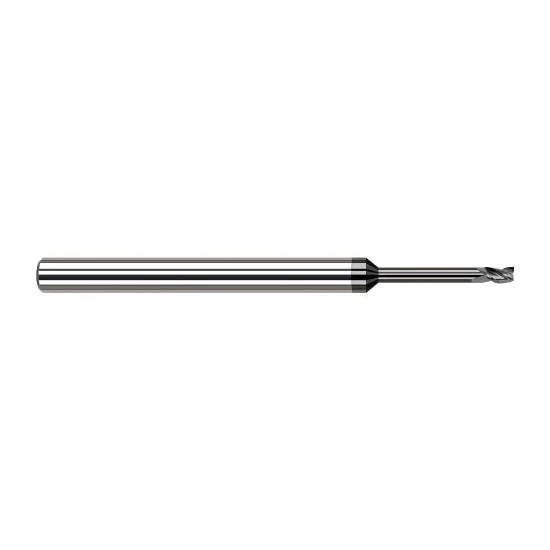 Harvey Tool 34631-C4 | 1/32" Diameter x 1/8" Shank x 3/64" LOC x 2-1/2" OAL 3FL Amorphous Diamond Coated Carbide Square End Mill