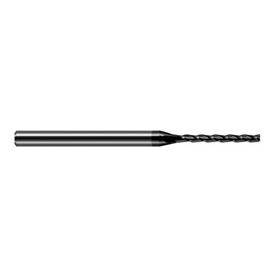 Harvey Tool 12780-C4 | 0.0800" Diameter x 1/8" Shank x 3/4" LOC x 2-1/2" OAL 3FL Amorphous Diamond Coated Carbide Square End Mill
