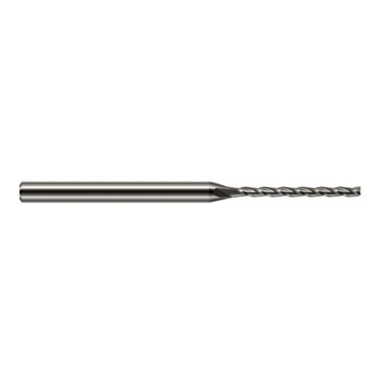 Harvey Tool 34993 | 3/32" Diameter x 1/8" Shank x 1-1/8" LOC x 2-1/2" OAL 3FL Uncoated Carbide Square End Mill
