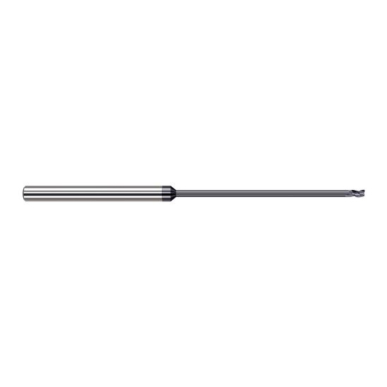 Harvey Tool 38078-C3 | 5/64" Diameter x 1/8" Shank x  LOC x 3" OAL 3FL AlTiN Coated Carbide Square End Mill