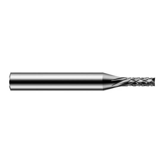 Harvey Tool 921024 | 3/8" Diameter x 3/8" Shank x 1-1/8" LOC x 2-1/2" OAL Uncoated End Mill for Composites