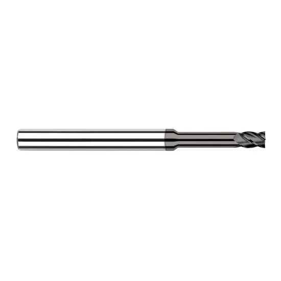 Harvey Tool 943105 | 0.1180" Diameter x 1/8" Shank x 0.1770" LOC x 2-1/2" OAL 4FL CVD Diamond Coated Carbide Single End Mill for Diamond Tooling