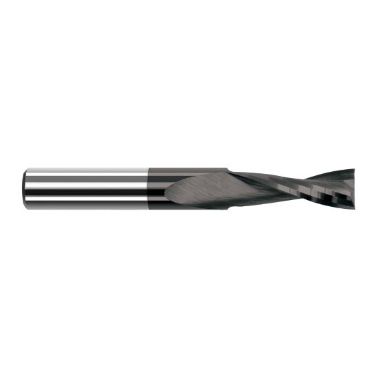 Harvey Tool 49847-C4 | 3/64" Diameter x 1/8" Shank x 1/4" LOC x 1-1/2" OAL 2FL Amorphous Diamond Coated Carbide Single End Mill