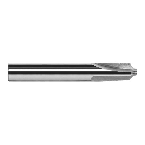 Harvey Tool 933462 | 3/16" Diameter x 3/16" Shank x 2" OAL 0.0580" Tip Diameter 3FL Uncoated Solid Carbide Single End Corner Rounding End Mill