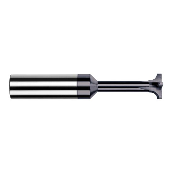 Harvey Tool 60630-C3 | 1/8" Diameter x 1/8" Shank x 1-1/2" OAL  Tip Diameter 3FL AlTiN Coated Solid Carbide Single End Corner Rounding End Mill