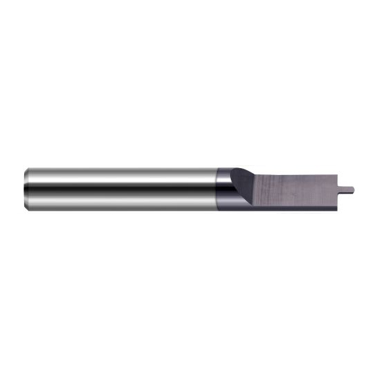 Harvey Tool 828560-C3 | 0 Degree Point Angle 1/8" Shank x 0.0900" LOC x 1-1/2" OAL AlTiN Coated Solid Carbide Parallel - Ball Point Engraving Cutter