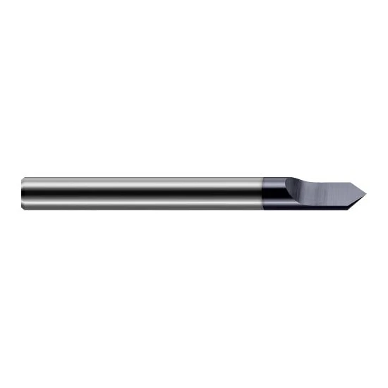 Harvey Tool 990512-C3 | 120 Degree Point Angle 3/16" Shank x 0.0540" LOC x 2" OAL AlTiN Coated Solid Carbide Sharp Point Engraving Cutter