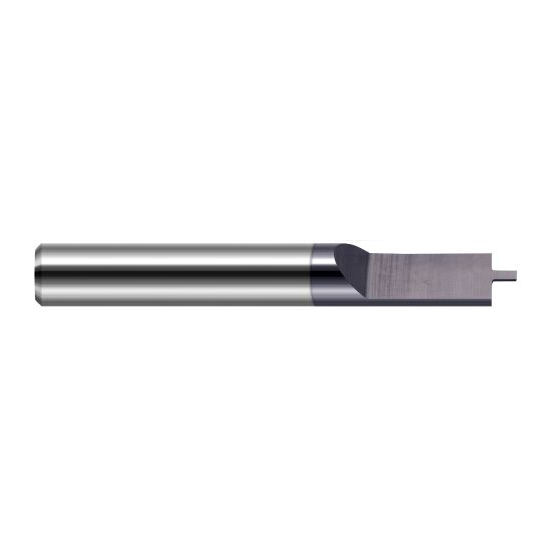 Harvey Tool 839008-C3 | 1/4" Diameter x 1/4" Shank x 0.1900" LOC x 2-1/2" OAL AlTiN Coated Solid Carbide Parallel Square Engraving Cutter