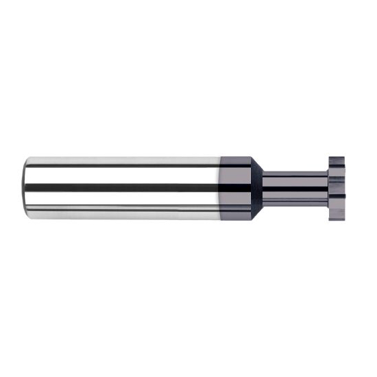 Harvey Tool 893331-C3 | 1/8" Diameter x 1/32" Cutting Width x 1/8" Shank AlTiN Coated Carbide Straight Tooth Keyseat Cutter