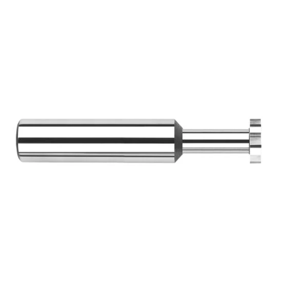 Harvey Tool 22330 | 1/4" Diameter x 0.0300" Cutting Width x 1/4" Shank Uncoated Carbide Straight Tooth Keyseat Cutter