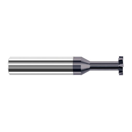 Harvey Tool 972131-C3 | 1/4" Diameter x 1/32" Cutting Width x 1/4" Shank AlTiN Coated Carbide Staggered Tooth Keyseat Cutter
