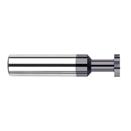 Harvey Tool 958910-C3 | 3/8" Diameter x 1/32" Cutting Width x 3/8" Shank AlTiN Coated Carbide Straight Tooth Keyseat Cutter