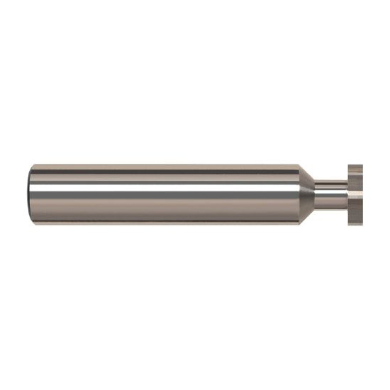 Harvey Tool 909262 | 1/4" Diameter x 1/16" Cutting Width x 1/4" Shank Uncoated Carbide Straight Tooth Keyseat Cutter