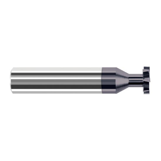 Harvey Tool 867330-C3 | 3/8" Diameter x 1/16" Cutting Width x 3/8" Shank AlTiN Coated Carbide Staggered Tooth Keyseat Cutter