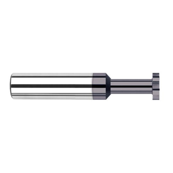 Harvey Tool 22399-C3 | 1/4" Diameter x 1/4" Cutting Width x 1/4" Shank AlTiN Coated Carbide Straight Tooth Keyseat Cutter