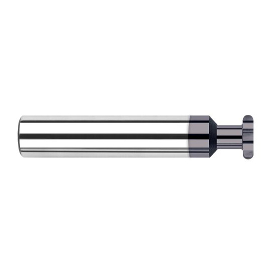 Harvey Tool 898562-C3 | 1/2" Diameter x 1/8" Cutting Width x 1/2" Shank AlTiN Coated Carbide Straight Tooth Keyseat Cutter