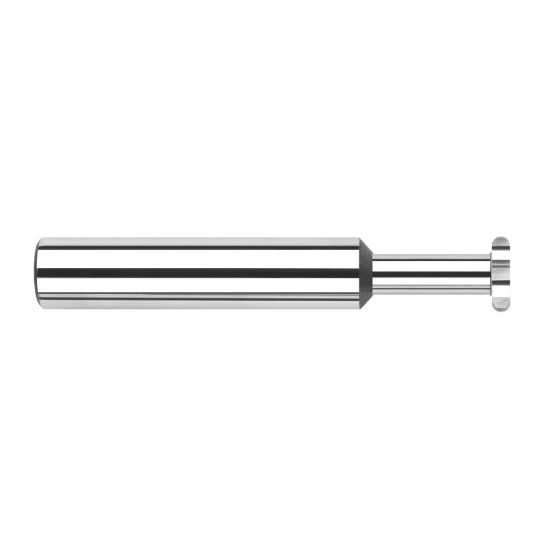 Harvey Tool 43393 | 1/2" Diameter x 0.1874" Cutting Width x 1/2" Shank Uncoated Carbide Straight Tooth Keyseat Cutter