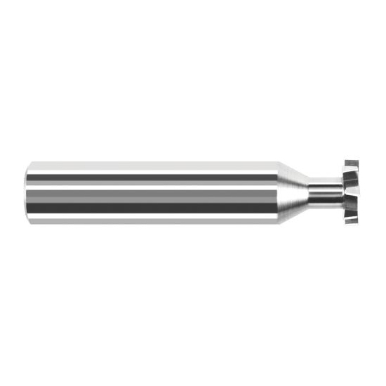 Harvey Tool 895080 | 1/2" Diameter x 1/4" Cutting Width x 1/2" Shank Uncoated Carbide Staggered Tooth Keyseat Cutter