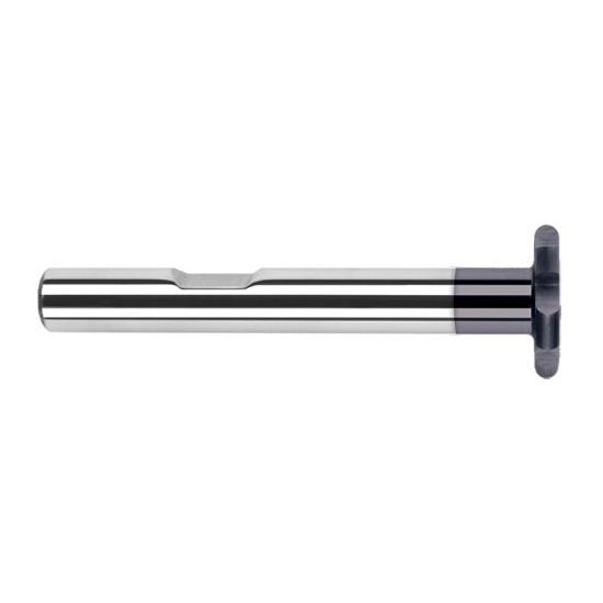 Harvey Tool 942662-C3 | 1" Diameter x 1/8" Cutting Width x 1/2" Shank AlTiN Coated Carbide Straight Tooth Keyseat Cutter