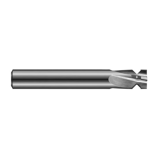 Harvey Tool 875632 | 90 Degree Included Angle 1/2" Diameter x Cutter Width x 1/2" Shank x 3" OAL Uncoated Coated Solid Carbide Picatinny Form Cutter