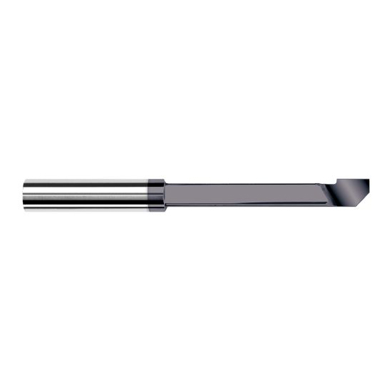 Harvey Tool 29210L-C3 | 0.2100" Minimum Bore x 1-1/2" Maximum Bore x 1/4" Shank x 2-1/2" OAL AlTiN Coated Solid Carbide Boring Bars