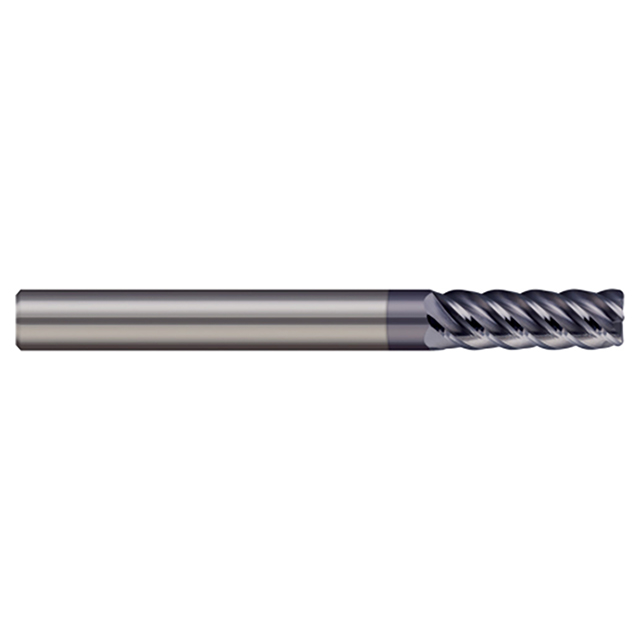 Micro 100 ARC-625-5-090X | 5/8" Diameter x 5/8" Shank x 1.250" LOC x 3-1/2" OAL x 0.090" Corner Radius AlTiN Coated Carbide End Mill