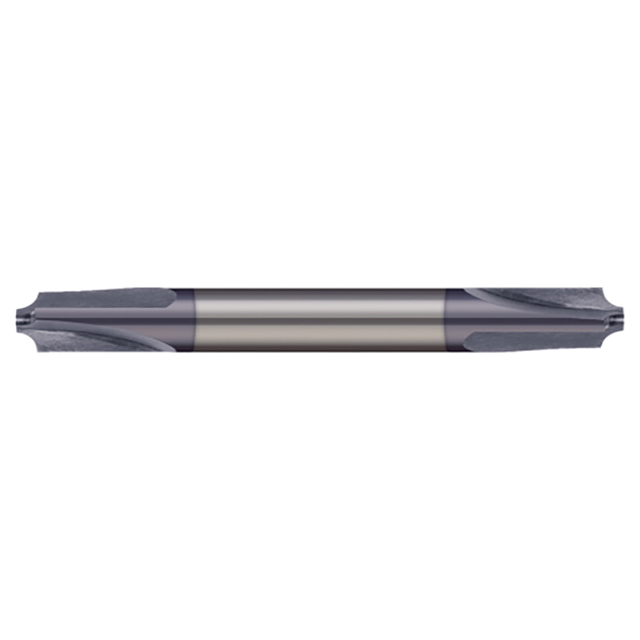 Micro 100 CRE-125-010X | 0.0100" Radius - 0.060" Diameter x 1/8" Shank x 2" OAL 3 Flute AlTiN Coated Carbide Corner Rounding End Mill