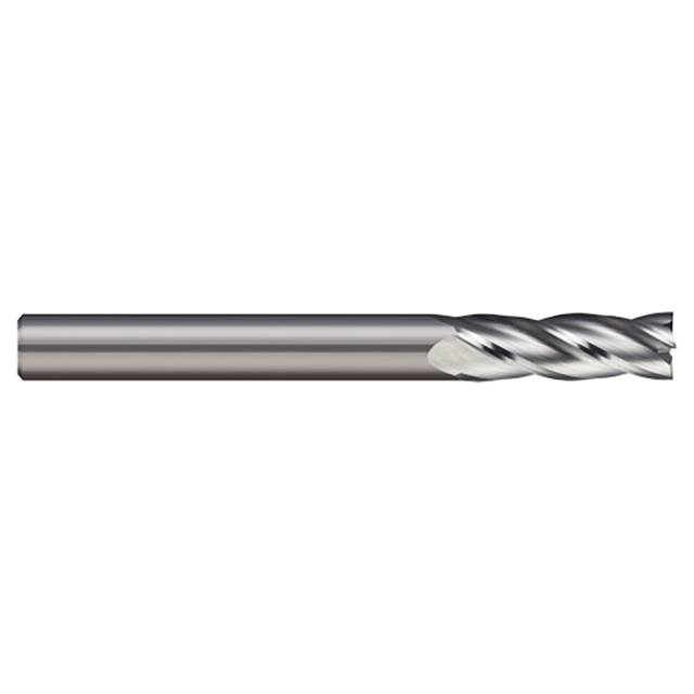 Micro 100 GEM-156-3 | 5/32" Diameter x 3/16" Shank x 0.563" LOC x 2" OAL 3 Flute Uncoated Carbide Square End Mill