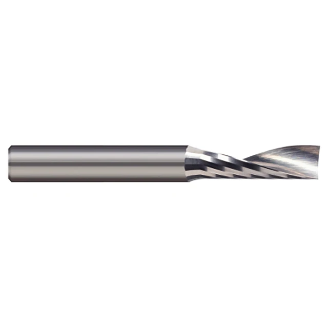 Micro 100 SFPM-030-20 | 3mm Diameter x 12mm LOC x 3mm Shank Uncoated Carbide Single Flute Upcut Router For Plastics & Composites