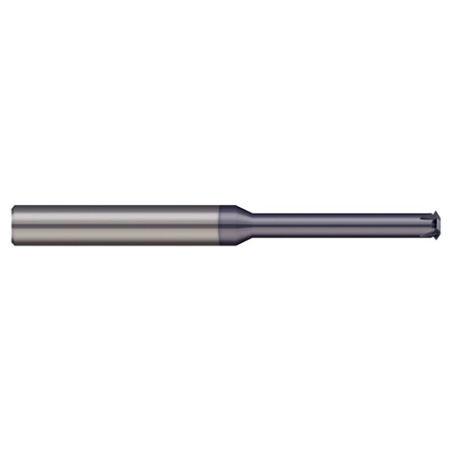 Micro 100 TM-250-16X | 14-48 TPI 0.1000" Neck Diameter x 1" Neck Length AlTiN Coated Carbide Thread Mill