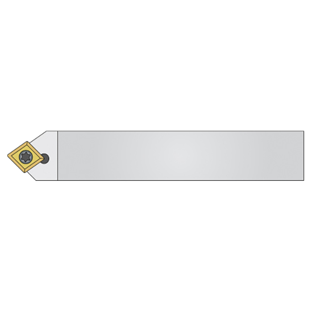 Micro 100 10-3359 | 0.6250" Square Shank x 3.90" OAL SCSCR-1010-H2 Right & Left Hand Radial Turning, Profiling & Chamfering Holder, CCMT 21.51 Insert Style