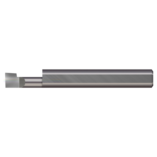 Micro 100 BBL-3201800 | 0.3200" Minimum Bore Diameter x 1.800" Maximum Bore Depth x 3/8" Shank x 2-1/2" OAL Uncoated Carbide Left Hand Boring Bar