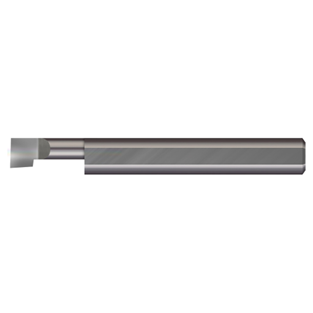 Micro 100 BBM-101038 | 10mm Minimum Bore Diameter x 38mm Maximum Bore Depth x 10mm Shank x 72mm OAL Uncoated Carbide Boring Bar
