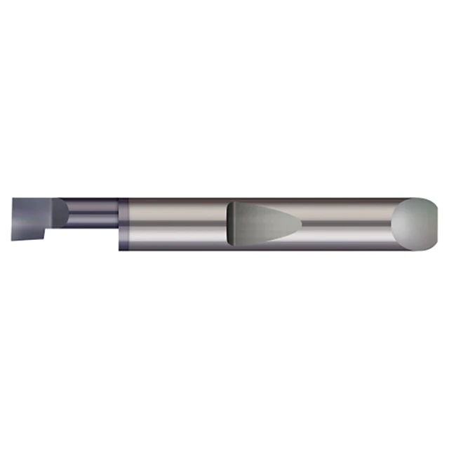 Micro 100 QBB-060150X | 0.0600" Minimum Bore Diameter x 0.150" Maximum Bore Depth x 3/16" Shank x 1-1/2" OAL AlTiN Coated Carbide Quick Change Boring Tool