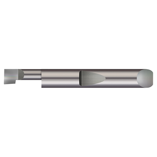 Micro 100 QBB-4601500 | 0.4600" Minimum Bore Diameter x 1.500" Maximum Bore Depth x 1/2" Shank x 3" OAL Uncoated Carbide Quick Change Boring Tool