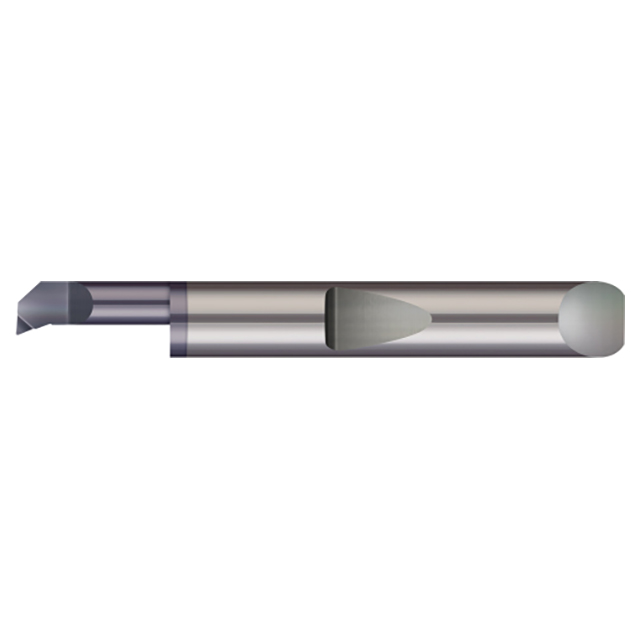 Micro 100 QBT-230750X | 0.2300" Minimum Bore Diameter x 0.750" Maximum Bore Depth x 5/16" Shank x 2" OAL AlTiN Coated Carbide Quick Change Boring Tool