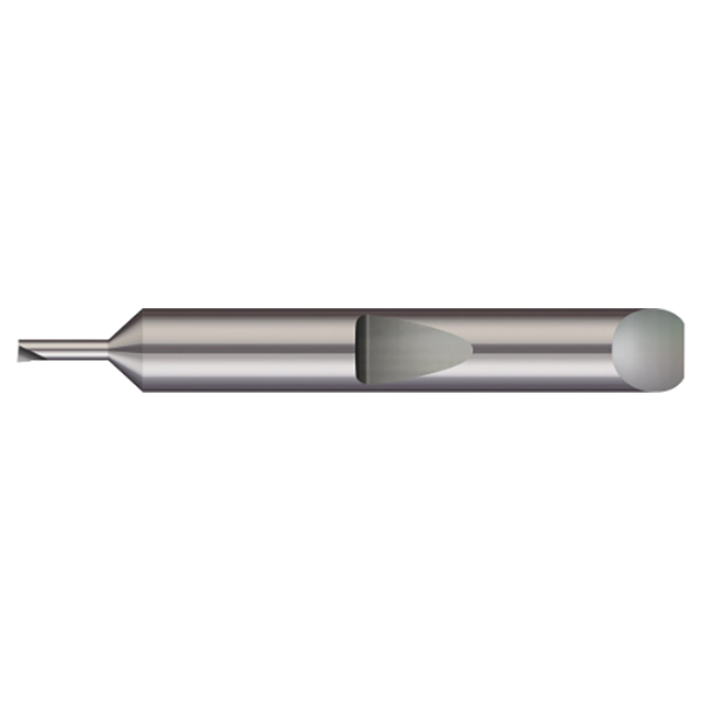 Micro 100 QMBB-020075 | 0.0180" Minimum Bore Diameter x 0.075" Maximum Bore Depth x 3/16" Shank x 1-1/2" OAL Uncoated Carbide Quick Change Miniature Boring Tool