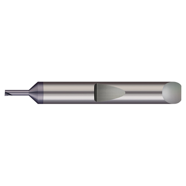 Micro 100 QMBB-060300X | 0.0525" Minimum Bore Diameter x 0.300" Maximum Bore Depth x 3/16" Shank x 1-1/2" OAL AlTiN Coated Carbide Quick Change Miniature Boring Tool