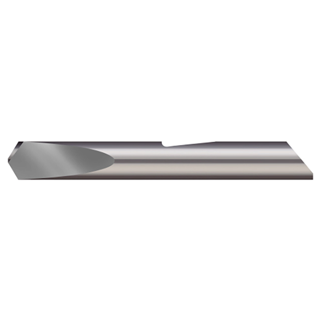 Micro 100 QSD-125 | 0.1250" Diameter x 0.1875" Shank x 0.590" Length x 1-1/2" OAL Uncoated Carbide Quick Change Spade Drill