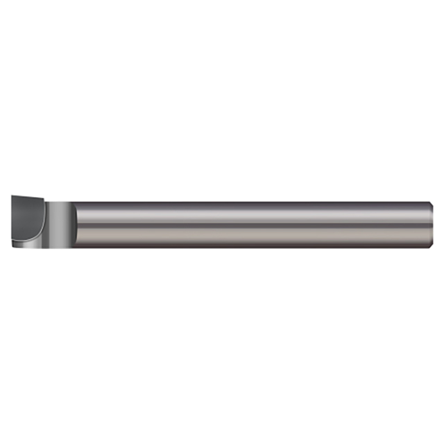 Micro 100 TBBL-312 | 0.4130" Minimum Bore Diameter x 5/16" Shank x 5" OAL Uncoated Brazed Carbide Left Hand Boring Bar