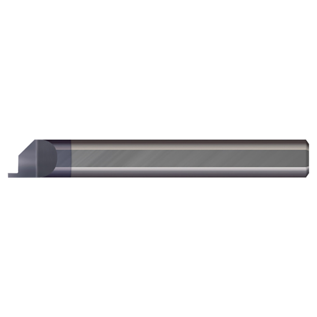 Micro 100 FG-625-093X | 0.093" Width x 0.1000" Projection x 5/8" Shank x 3-1/2" OAL AlTiN Coated Carbide Grooving Tool
