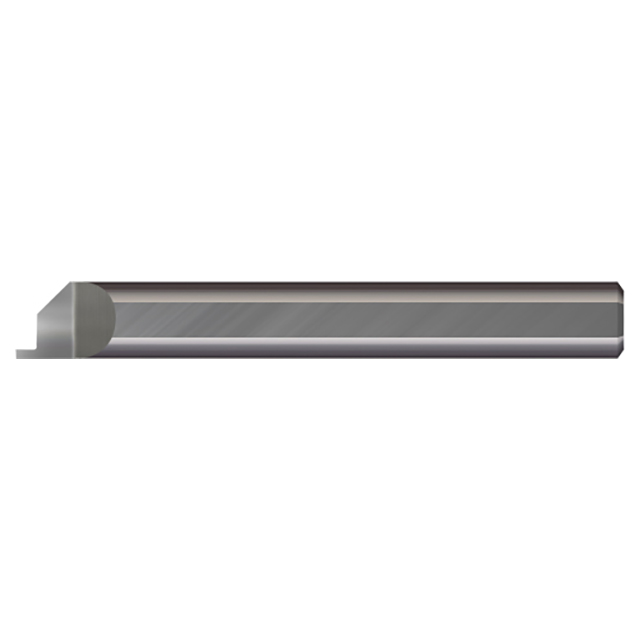 Micro 100 FG-500-062 | 0.062" Width x 0.0750" Projection x 1/2" Shank x 3" OAL Uncoated Carbide Grooving Tool