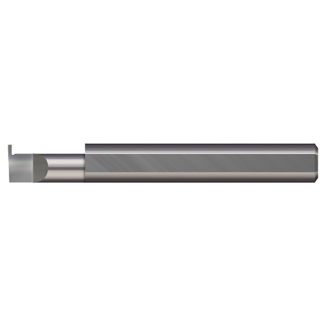Micro 100 RRL-125-16 | 0.125" Width x 1.000" Maximum Hole Depth x 1/2" Shank x 3" OAL Uncoated Carbide Left Hand Retaining Ring Grooving Tool