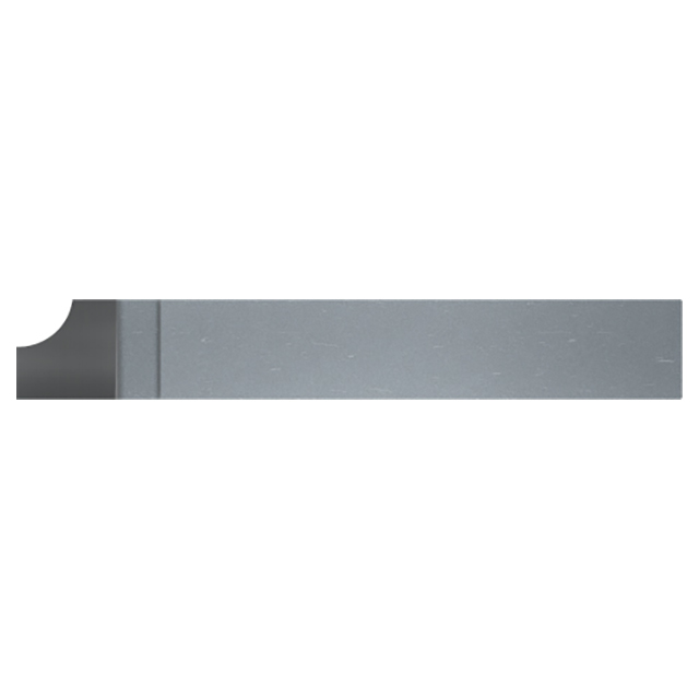 Micro 100 RAL-7 | 0.2188" Radius x 3/8" Square Shank x 2.50" OAL Uncoated Brazed Carbide 90 Degree Radius Left Hand Concave Cutter