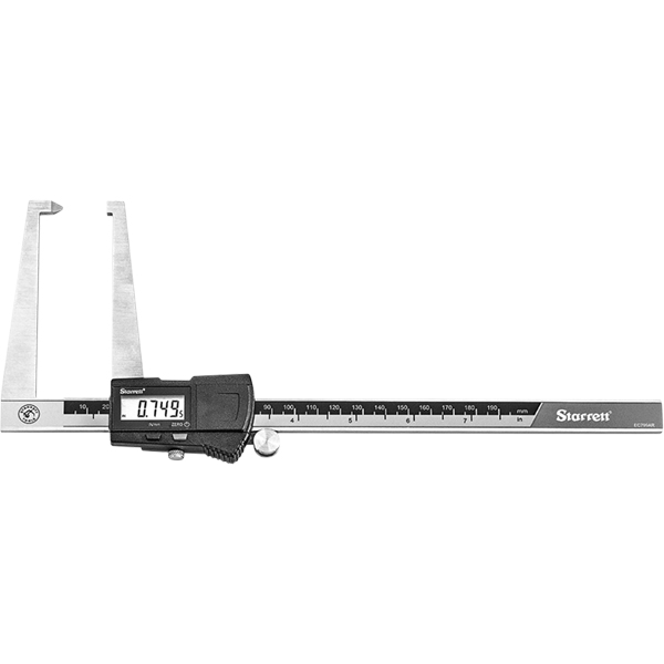 Starrett EC799AR-6/150 | 6" Range 0.0005" Resolution Stainless Steel Electronic Caliper