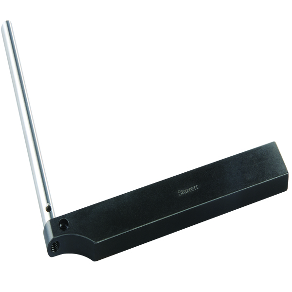 Starrett PT99438 | 3/8 x 3/4 x 6" with Upright Spindle 5/16" Diameter X 4-1/2" Length Tool Post Holder For Use With Tool Posts and Height Gages