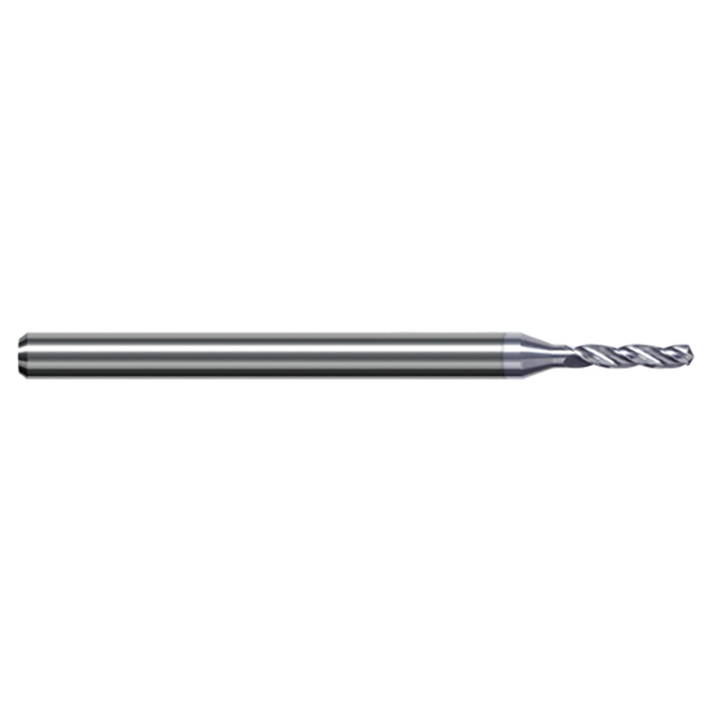 Harvey Tool BAF3937-C8 | 10.0000mm Diameter 130 Degree Drill Point Angle TiB2 Coated Carbide Micro Tool Bit