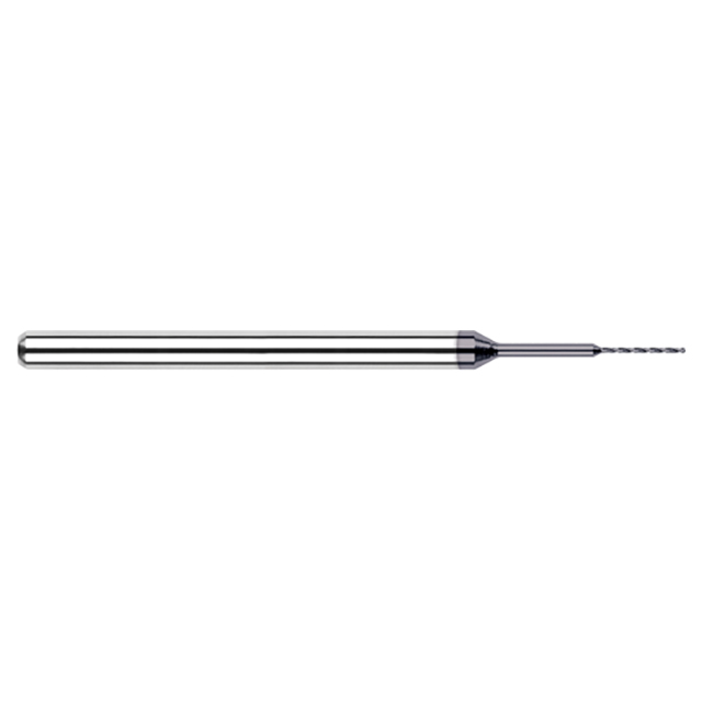 Harvey Tool 810180-C3 | 0.0180" Diameter 130 Degree Drill Point Angle AlTiN Coated Carbide Micro Tool Bit